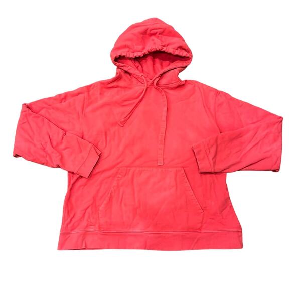 Lucky Brand Men's Relaxed Fit Heavy Weight Hoodie Red Size M - Picture 1 of 7